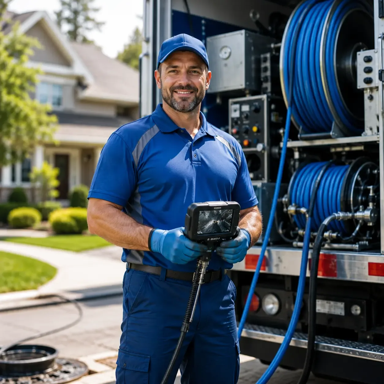 Local outdoor drain cleaning specialists in Adams Center, NY